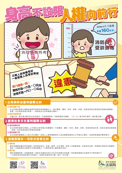 113年兩公約宣導海報